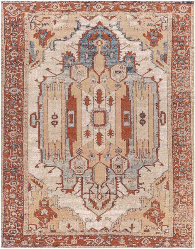 Burnt Prairie Global Terracotta Area Rug