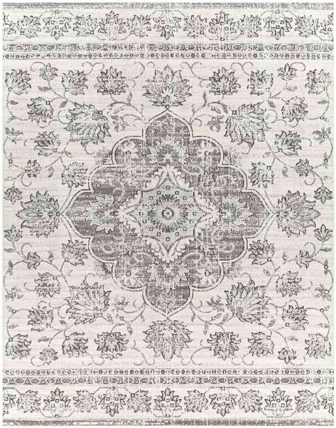 Beverly Shores Traditional Gray Area Rug