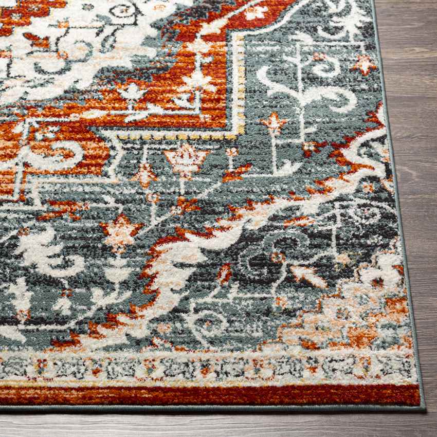 Sam Traditional Navy Area Rug