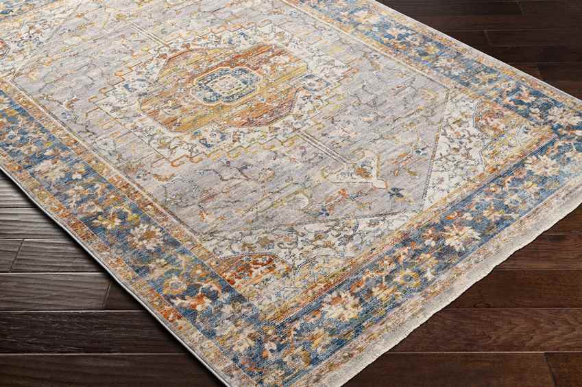 Scarville Traditional Beige Area Rug