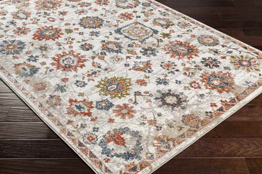 Larchwood Traditional Ivory Area Rug