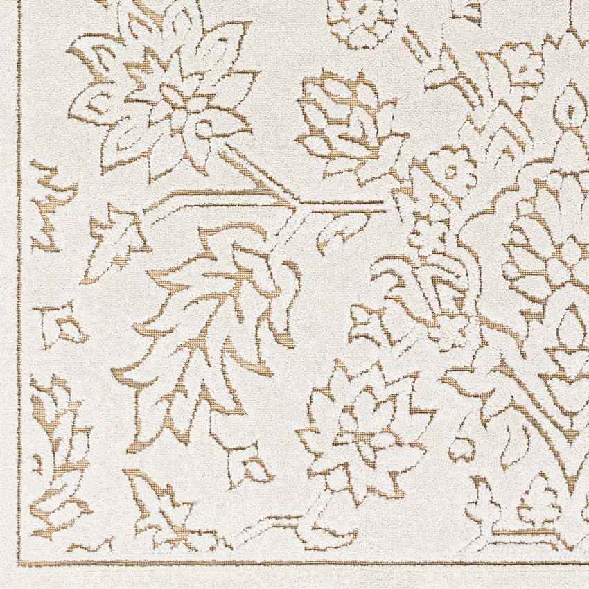 Melini Traditional Tan Area Rug