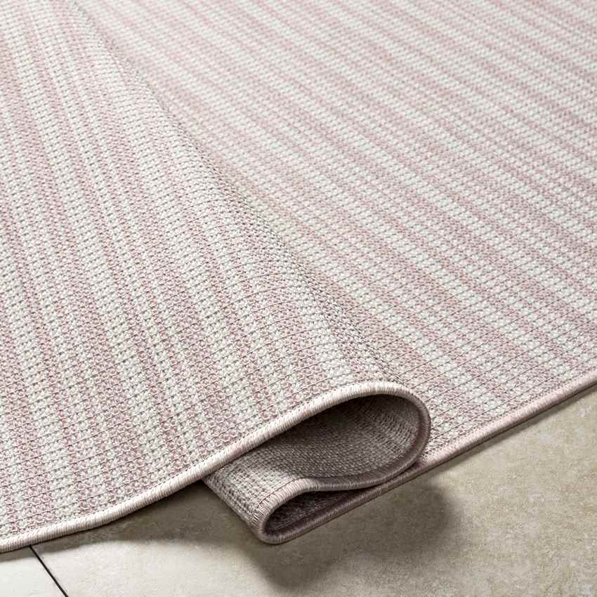 Acheri Modern Pale Pink Area Rug