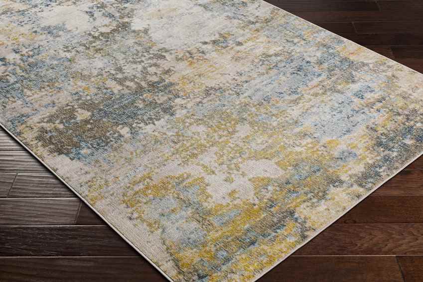 Silikou Modern Cream Area Rug