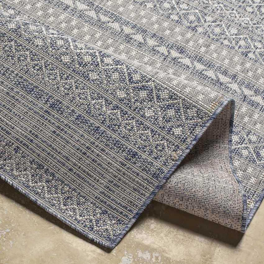 Kelley Global Dark Blue Area Rug