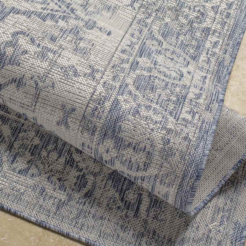 Kingsley Traditional Navy Area Rug