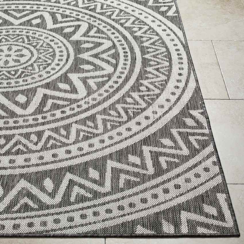 St Ansgar Global Medium/Silver Gray Area Rug