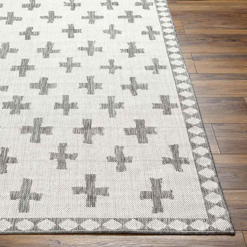 Thornhill Global Cream/Dark Gray Area Rug
