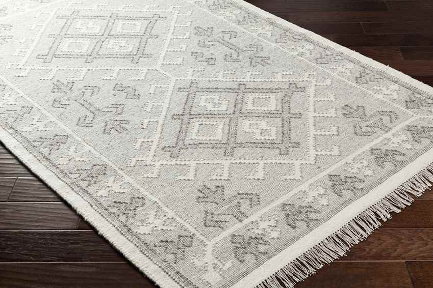 Louisa Traditional Light Gray Area Rug