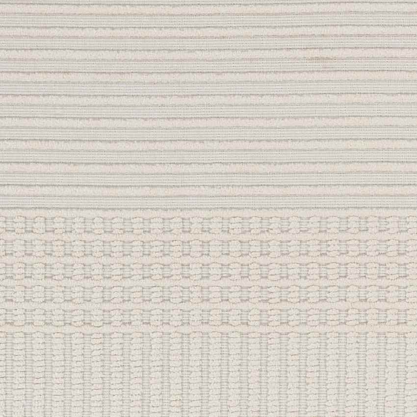 Burkesville Modern Ivory Washable Area Rug