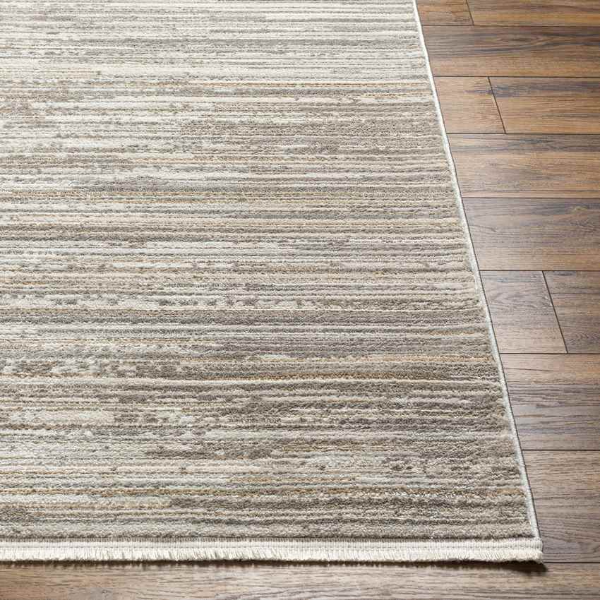 Lettie Modern Cream/Hickory Area Rug