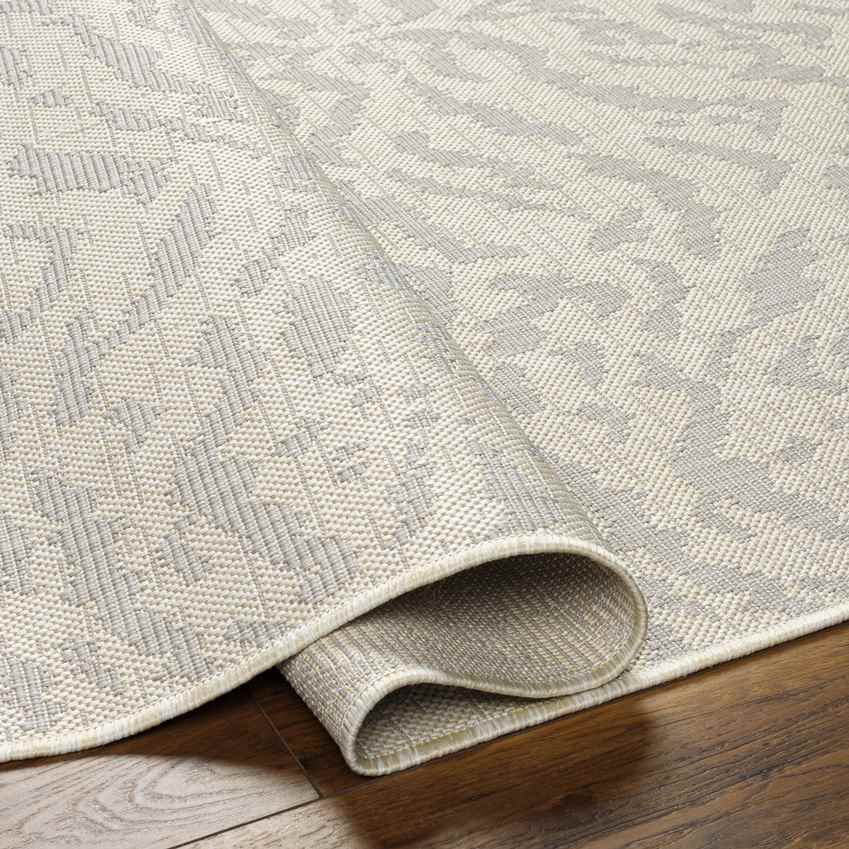 Korrey Modern Light Gray/Beige Area Rug