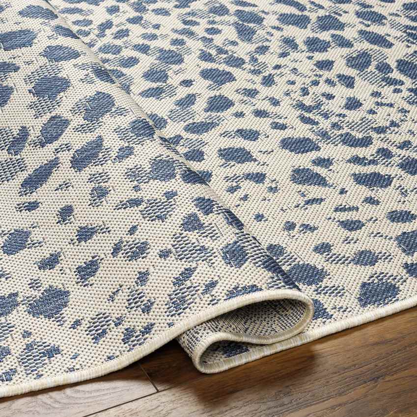Olan Modern Navy/Beige Area Rug