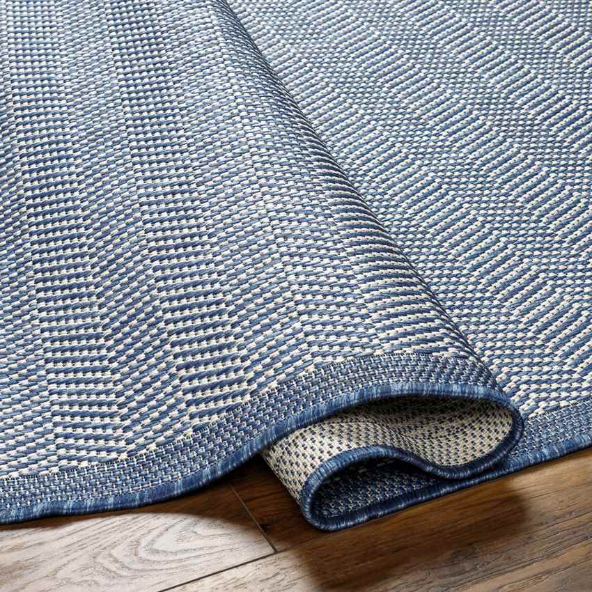 Season Modern Navy/Ivory Area Rug