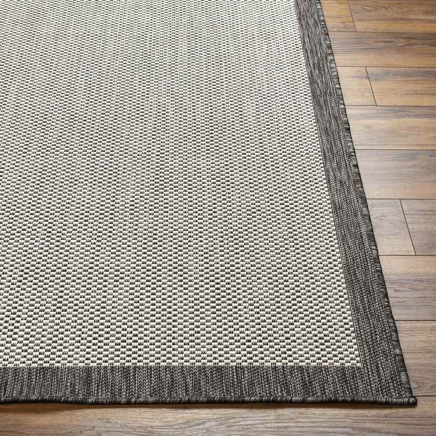 Vander Modern Black/Cream Area Rug