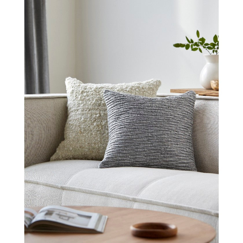 Ziyad Light Slate Pillow Cover