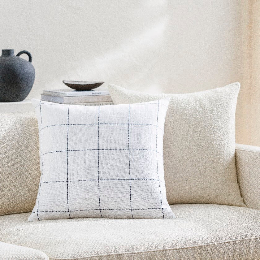 Markeshia Off-White Pillow Cover