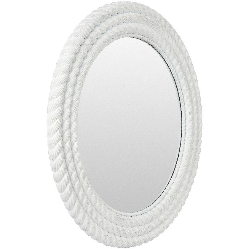Omaira Cottage White Wall Mirror