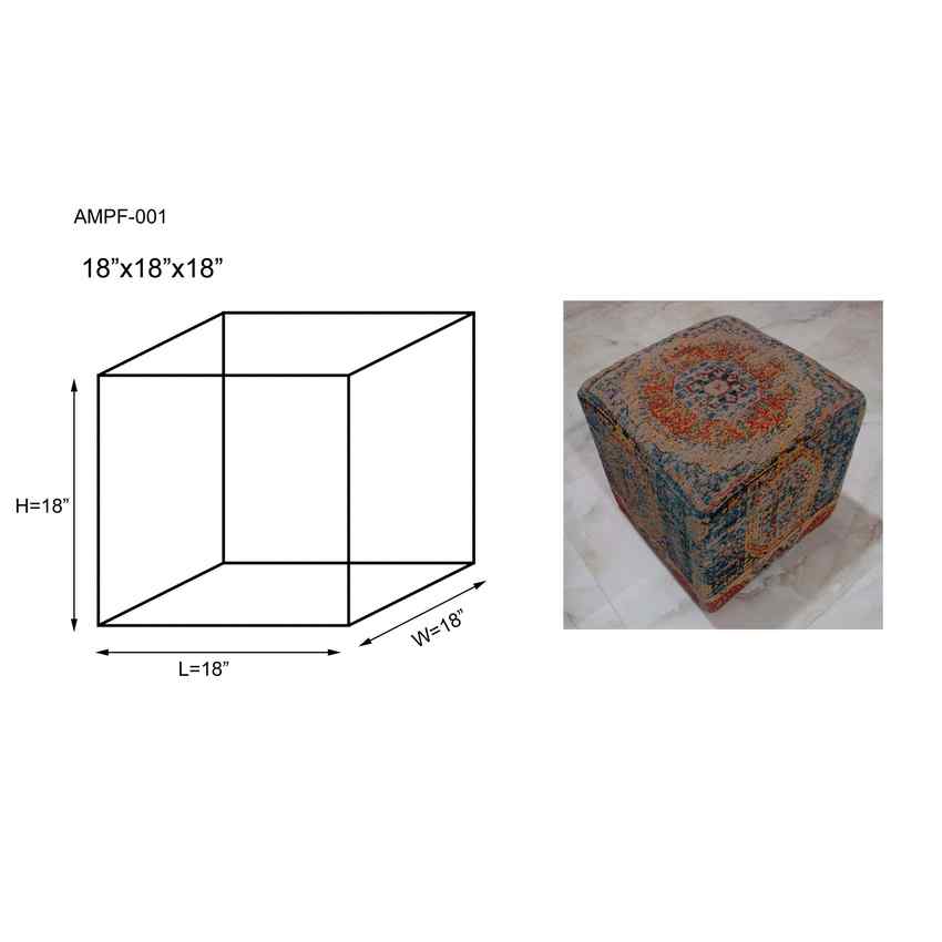 Kaltenleutgeben Saffron Pouf