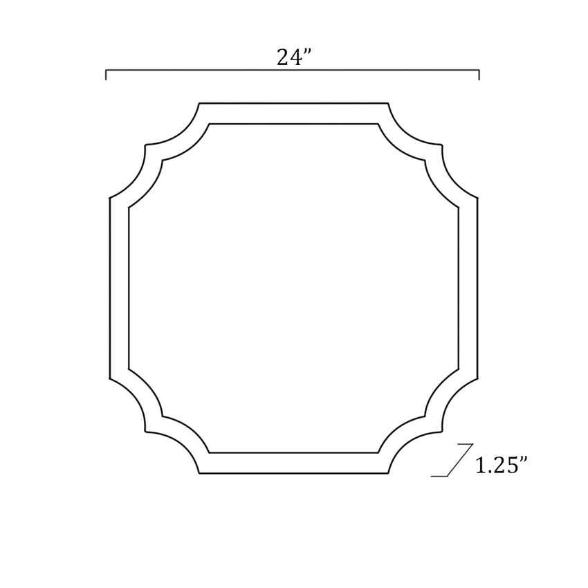 Dodewaard Modern Wall Mirror