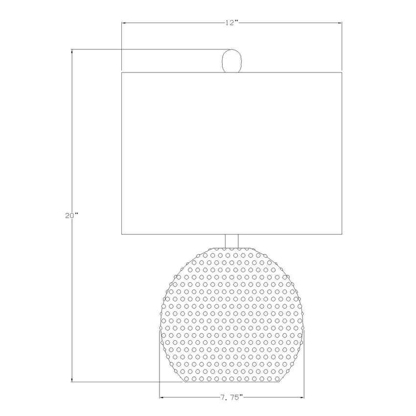 Umhausen Traditional Table Lamp