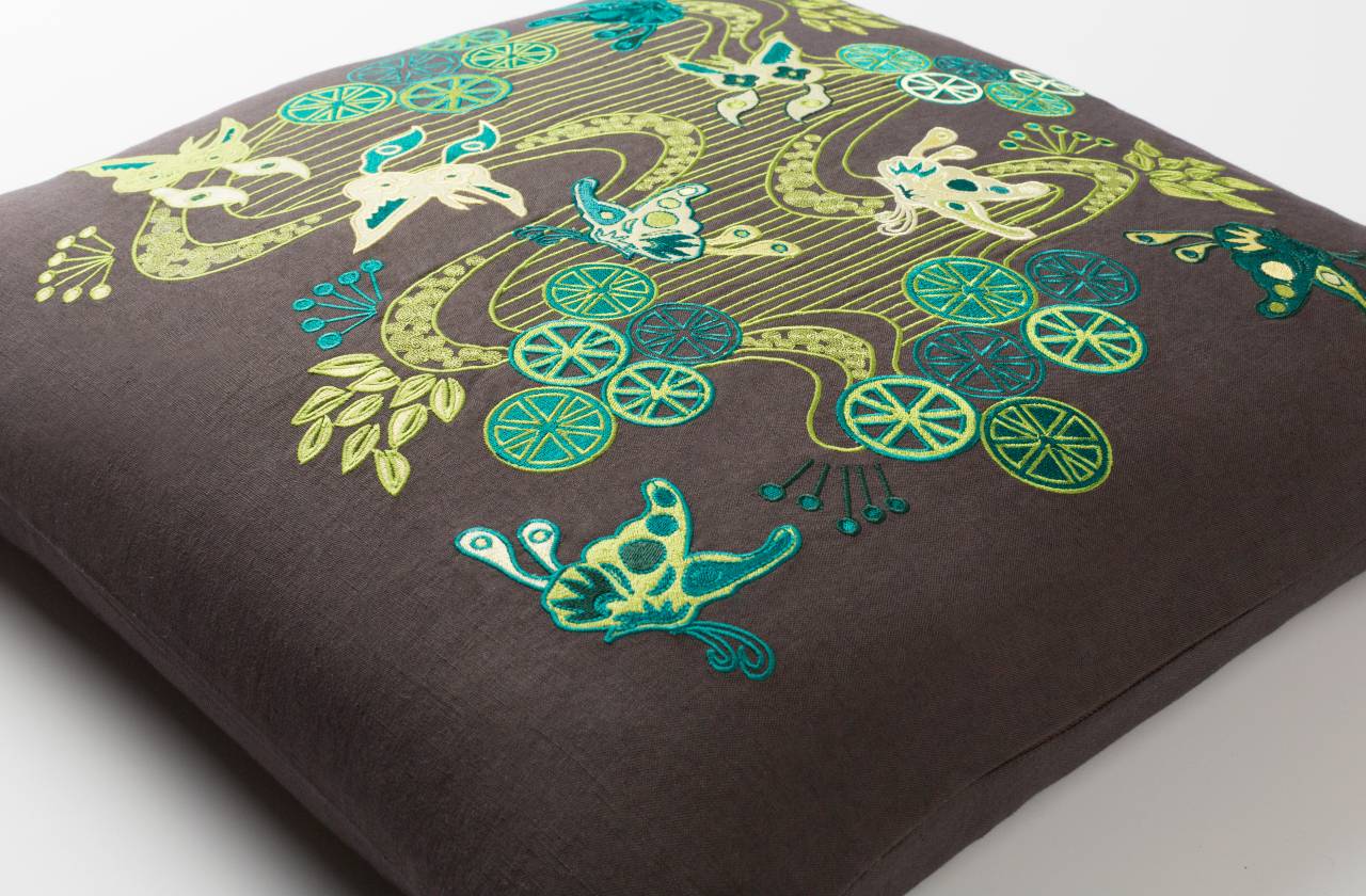 Horebeke Emerald Pillow Cover