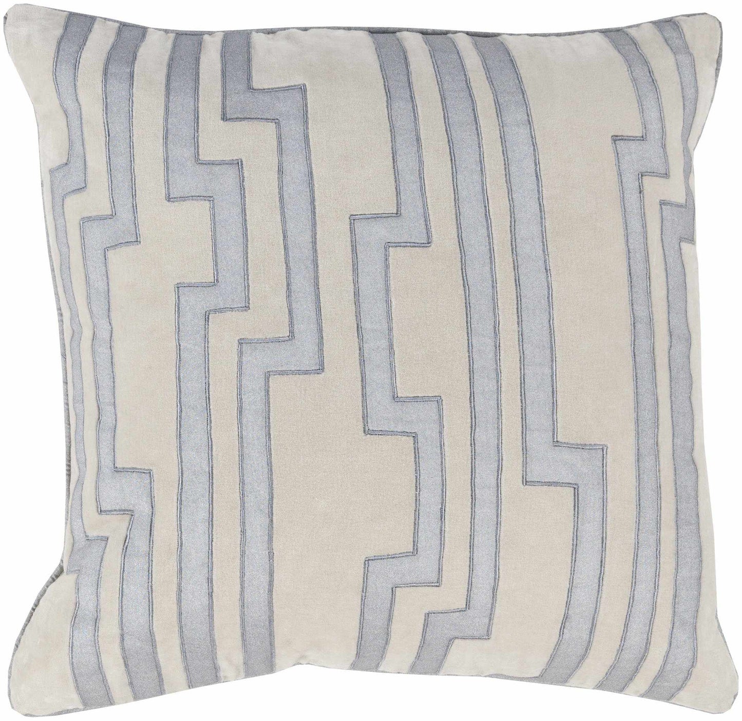 Linkebeek Pale Blue Pillow Cover