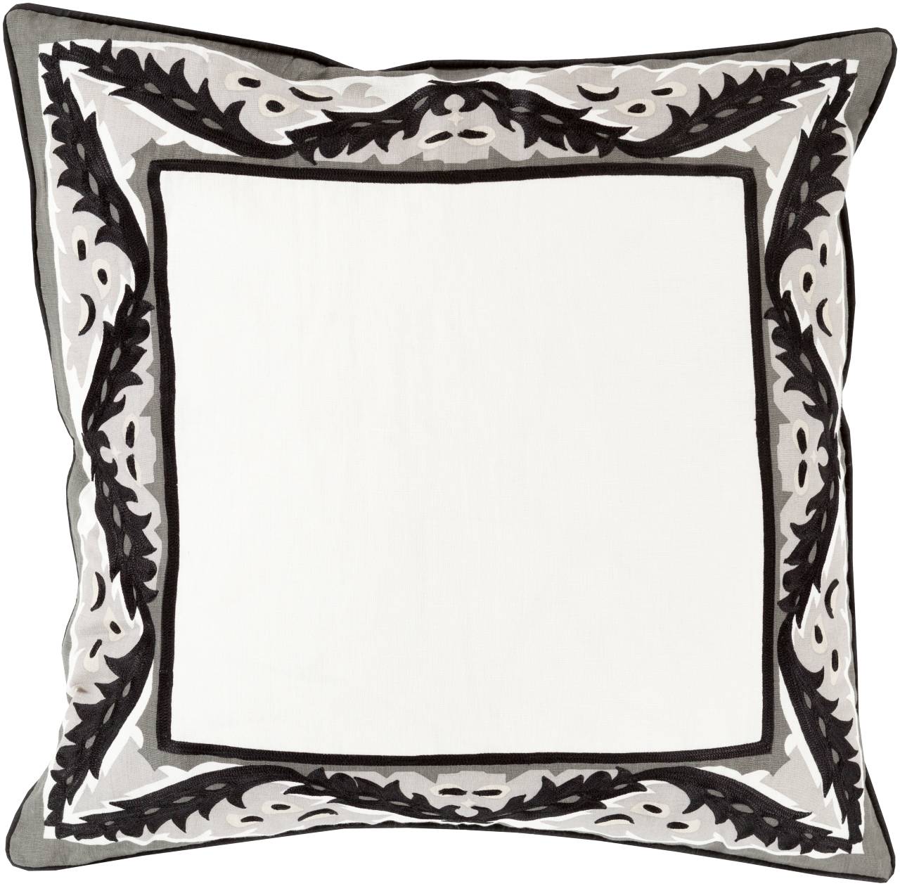 Ath Black Pillow Cover