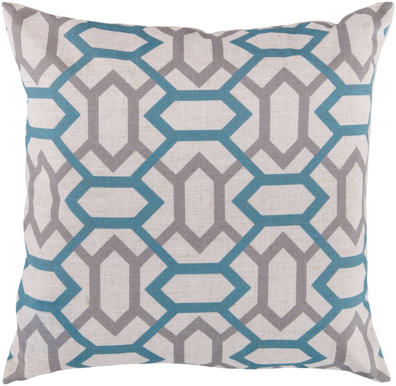 Clavier Medium Gray Pillow Cover