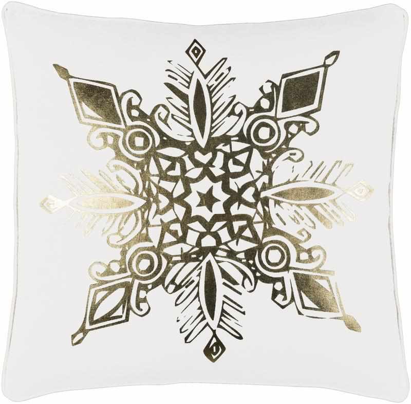 Waterloo Ivory Pillow Cover