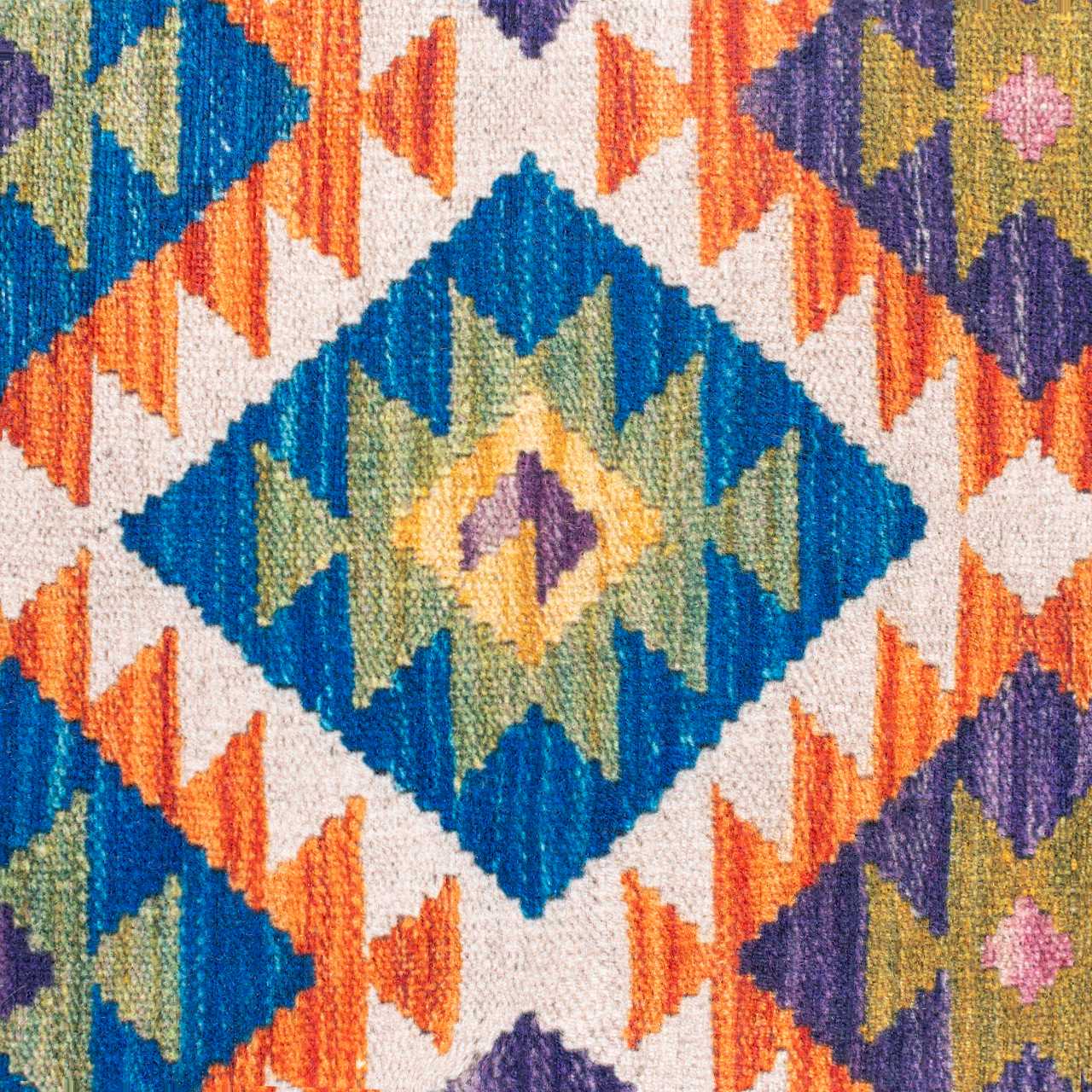 Zirl Bright Orange Pillow Cover