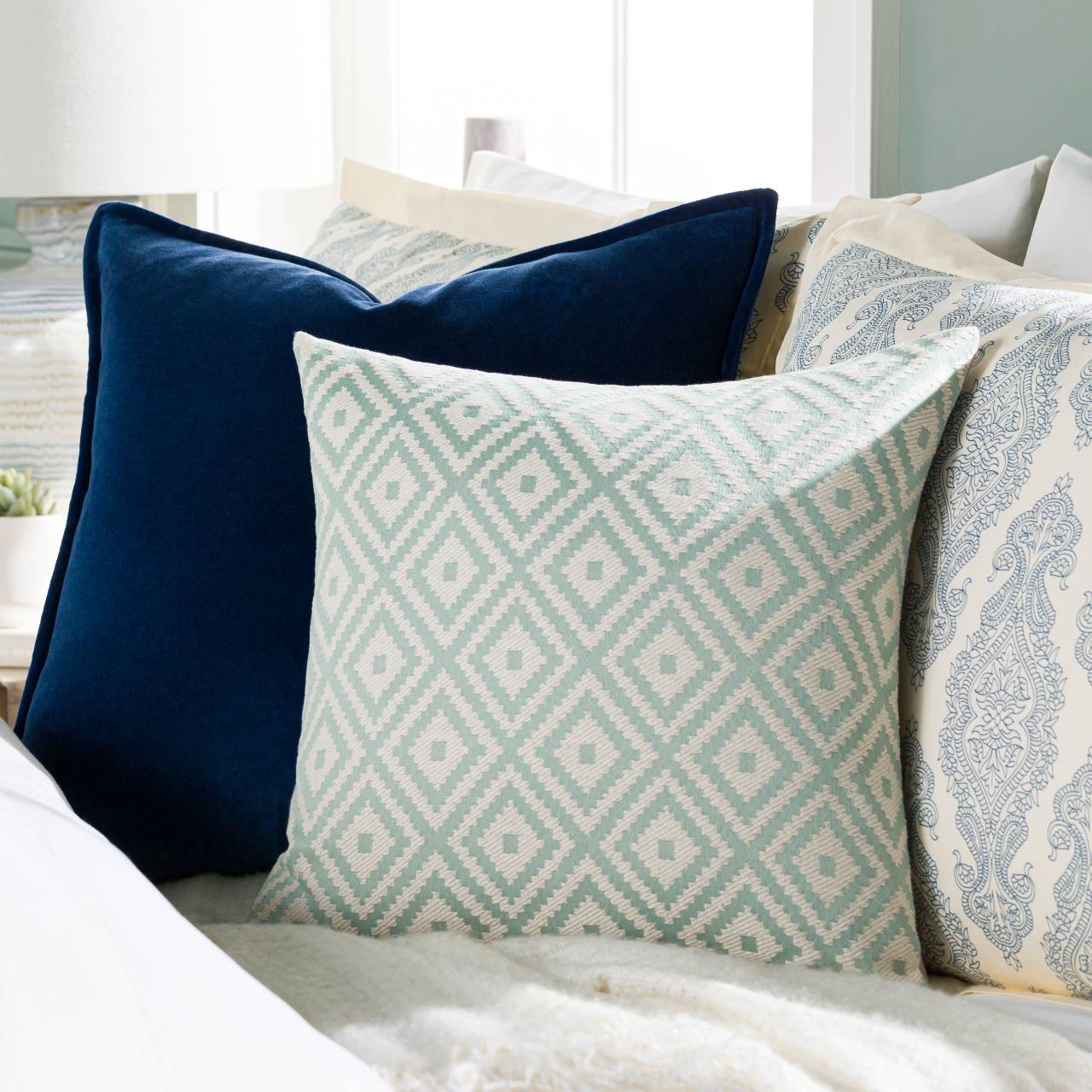 Molembaix Mint Pillow Cover