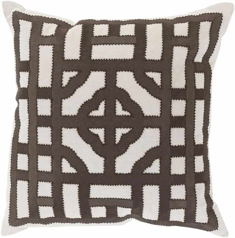 Vuilpan Dark Brown Pillow Cover