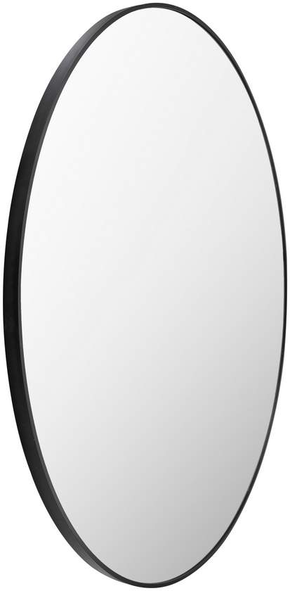 Jarron Modern Black Wall Mirror