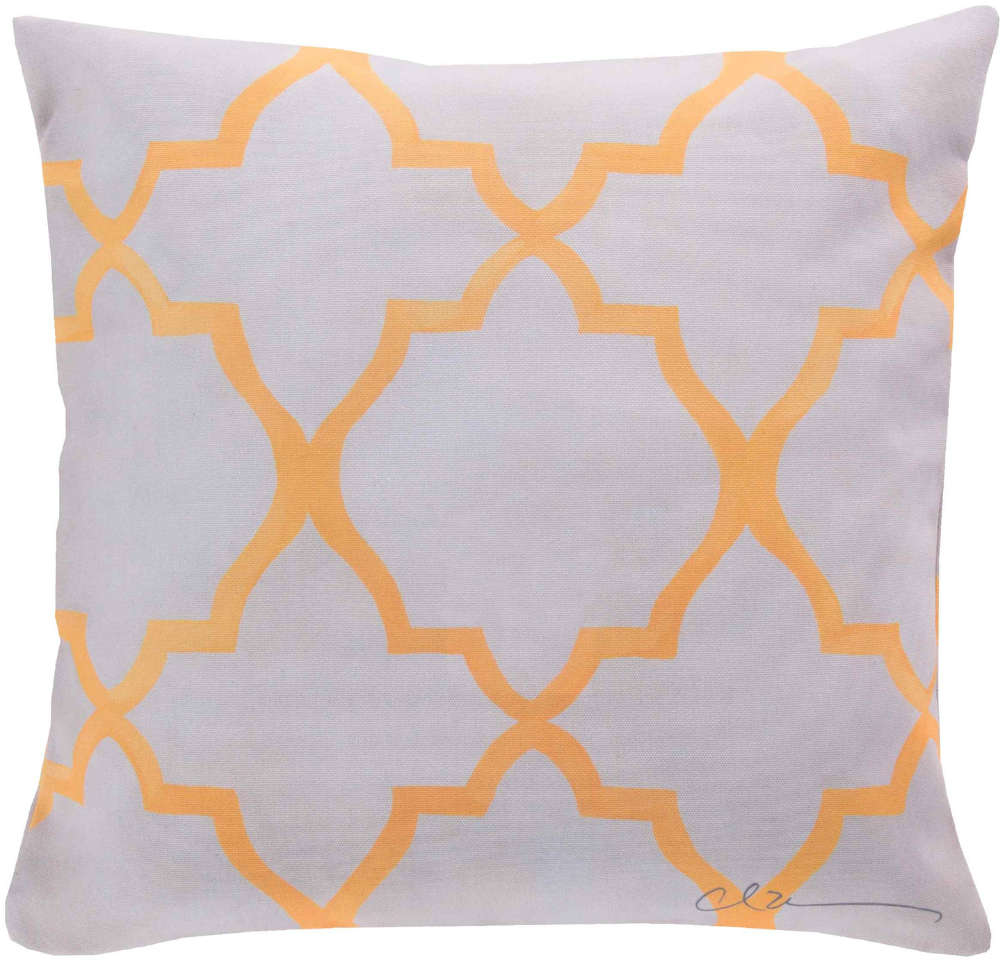 Muddy Yellow Pillow Cover