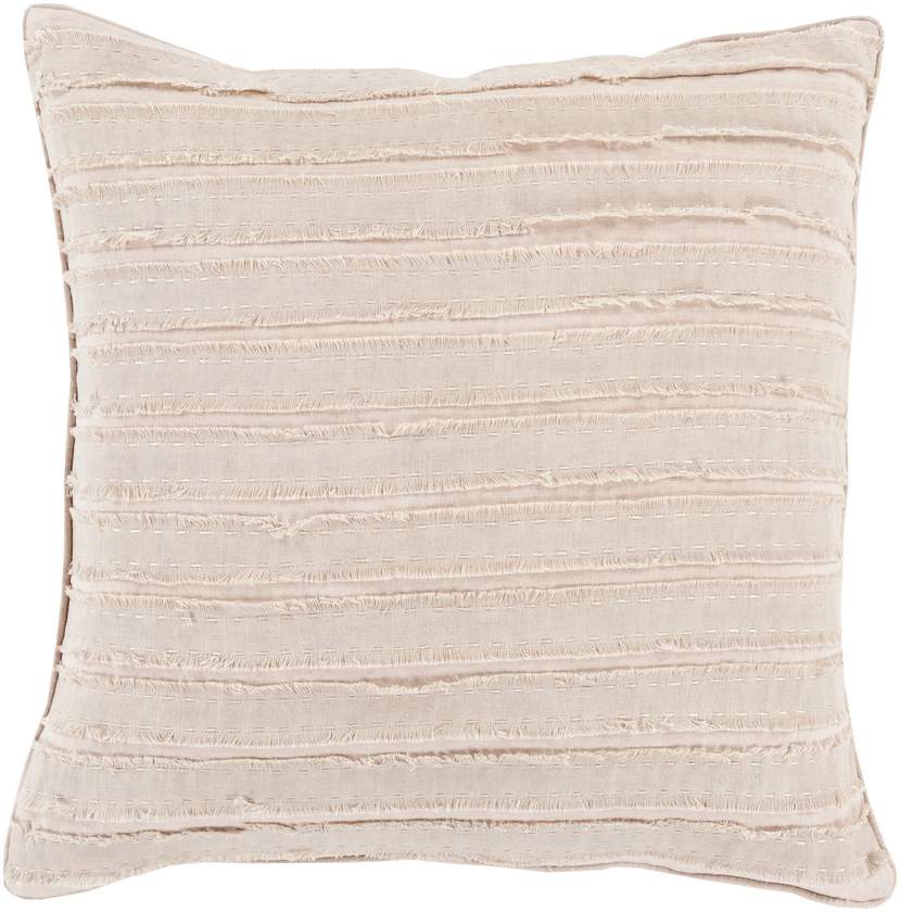 Vasse Taupe Pillow Cover