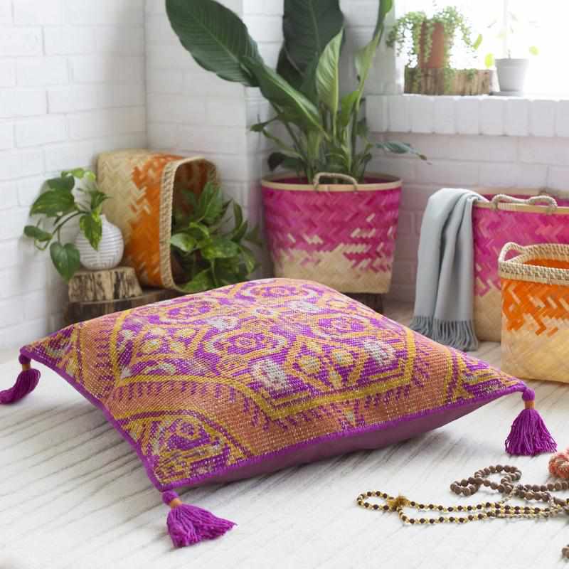 Abbestede Bright Orange Pillow Cover