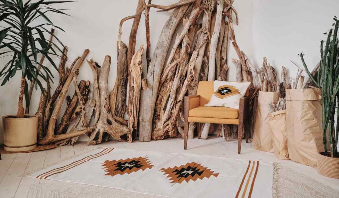 Affordable White Area Rugs for a Boho Style Home