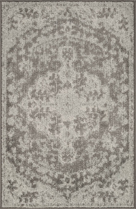 Olivia Traditional Charcoal Area Rug