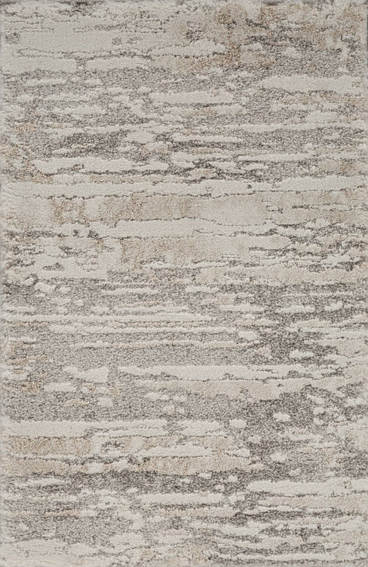 Carvell Modern Light Gray Area Rug