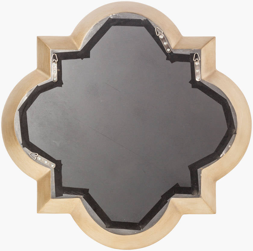 Megchelen Traditional Champagne Wall Mirror