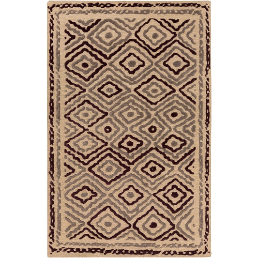 Ashville Global Taupe Area Rug