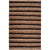 Dallas Modern Bean/Jet Black Area Rug