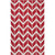 Dyer Modern Red Area Rug
