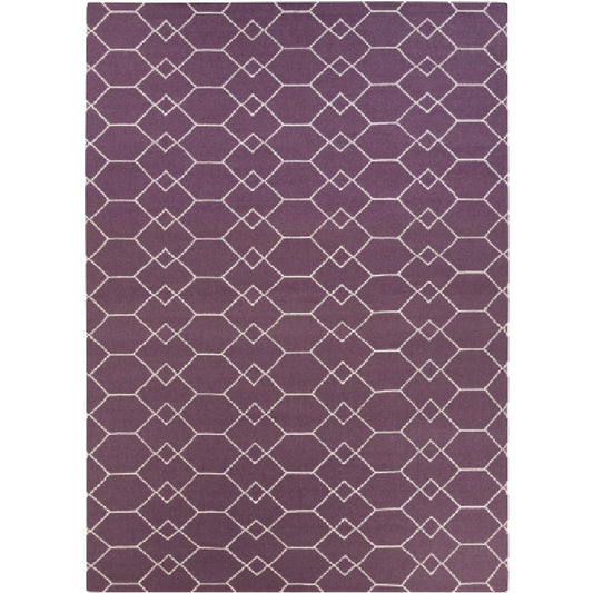 Escambia Modern Wine Area Rug