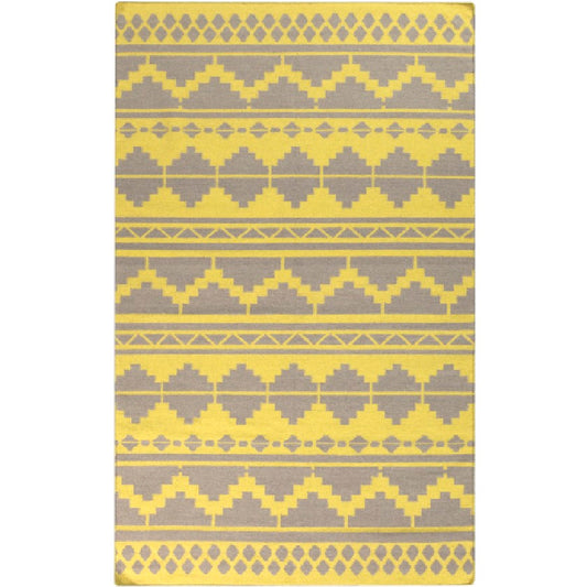 Noella Rustic Lime/Gray Area Rug