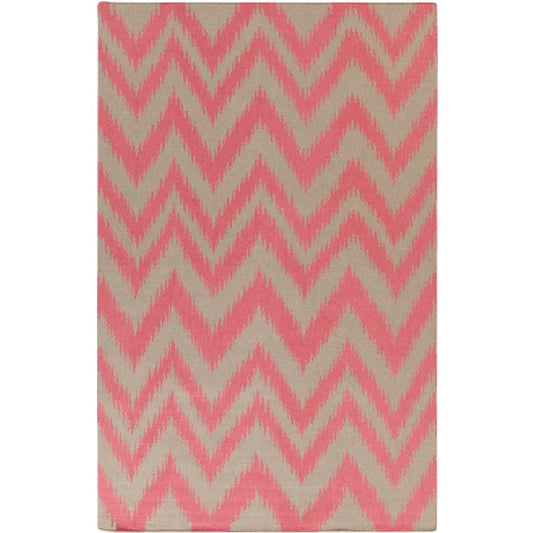 Fairburn Global Pink/Brown Area Rug