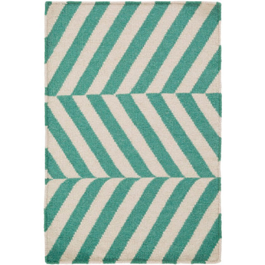 Faunsdale Modern Beige/Green Area Rug