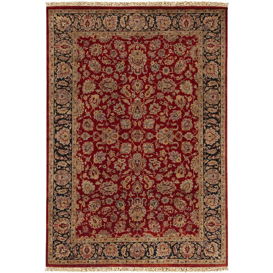 Grannis Traditional Red/Brown Area Rug