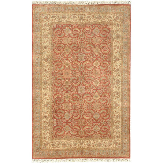 Gravette Traditional Red/Black/Gray Area Rug